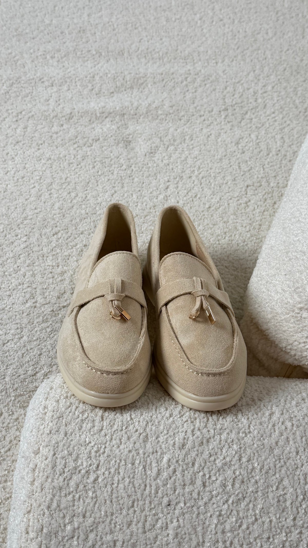 Chloe | Mocasines Loafers Beige